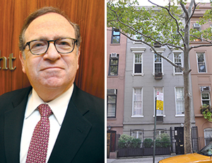 From left: Stuart Saft and 150 East 78th Street on the Upper East Side