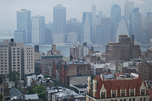 Downtown Manhattan viewed from Brooklyn (credit SmartSign/Flickr)