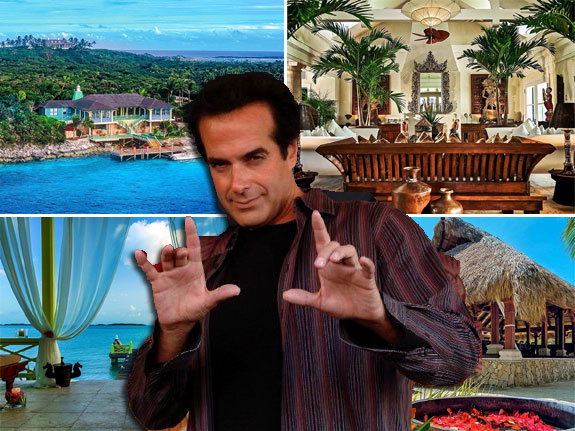 David Copperfield and his private island