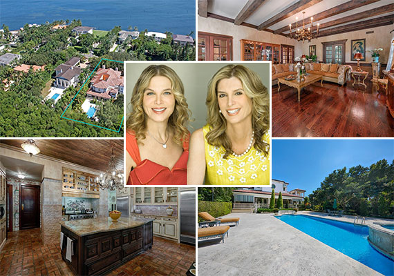 The home at 29 Tahiti Beach Island Road in Coral Gables and listing agents Jill Eber and Jill Hertzberg