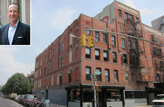 Streit's Matzos Factory at 150 Rivington Street on the Lower East Side (inset: Cogswell's Arthur Stern)