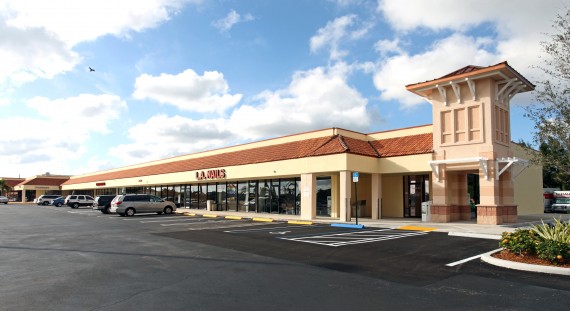The Delray Square II shopping center at 14530 Military Trail