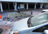 Damage after explosion at the Sun and Surf condo. (Credit: Palm Beach Daily News)