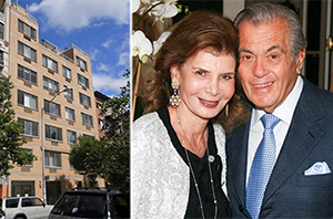 From left: 531-533 East 12th Street in East Village and Lois and Martin Zelman