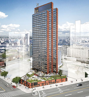 A rendering of 44-28 Purves Street in Long Island City