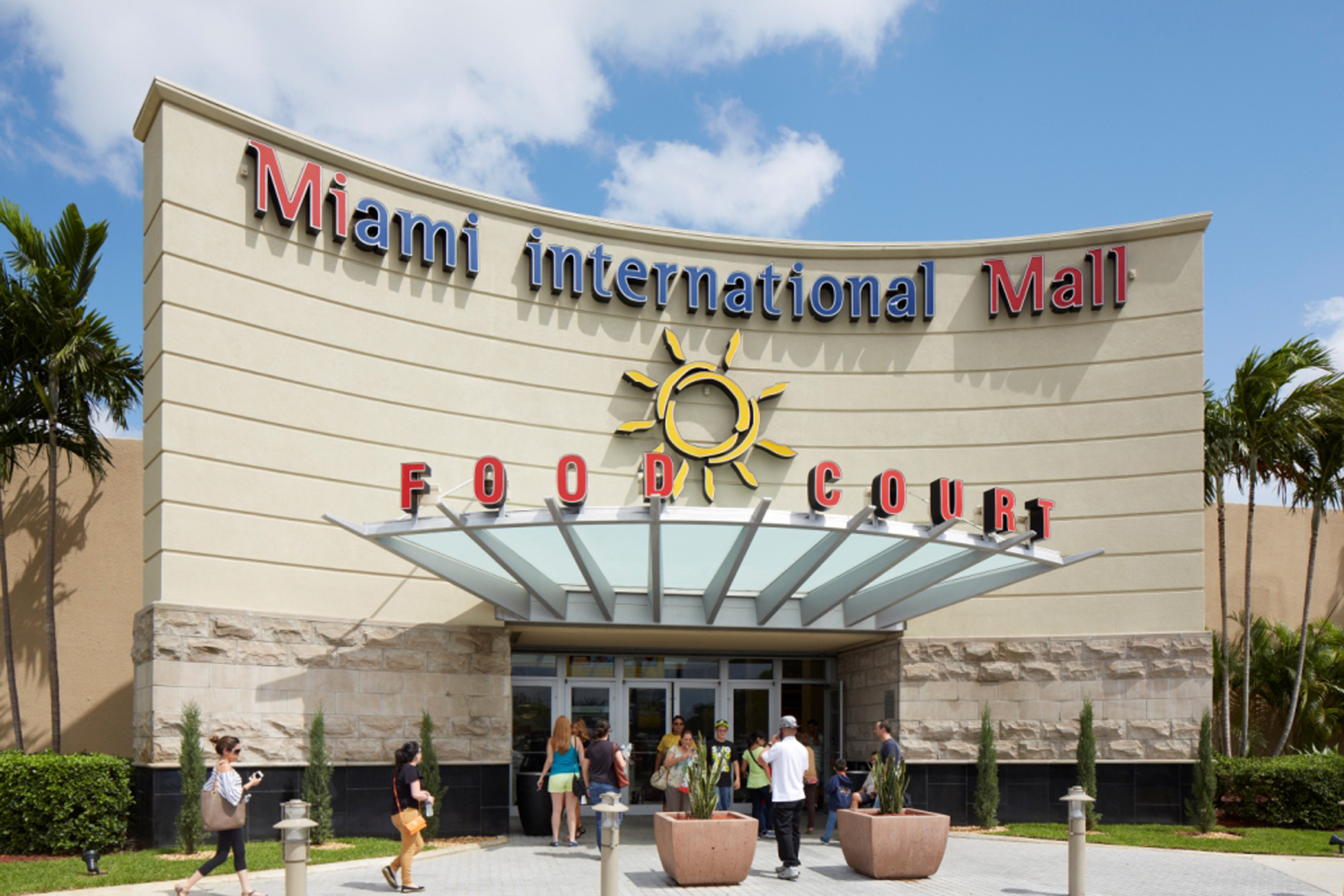 Miami International Mall Food Court entrance