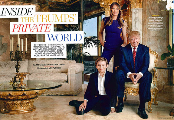 The People Magazine Trump spread