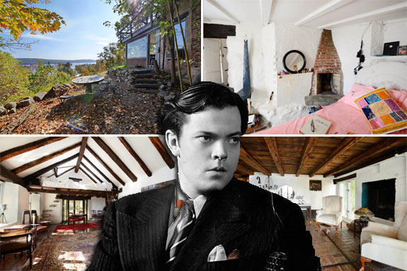 Orson Welles and his Snedens Landing cottage