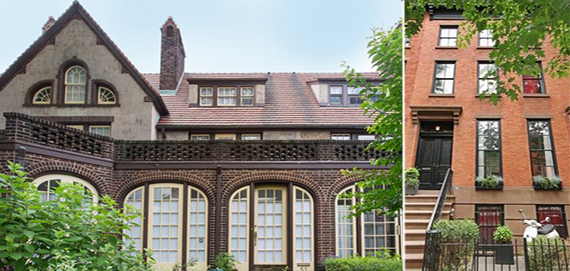 <em>From left: 51 Summer Street in Forest Hills Gardens and 148 Baltic Street in Cobble Hill</em>