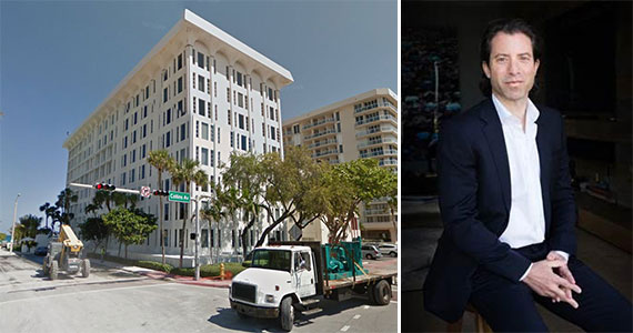 The Surf House at 8995 Collins Avenue and Jason Halpern, founder of JMH Development