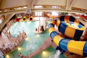 Great Wolf Resorts has 14 indoor water parks.