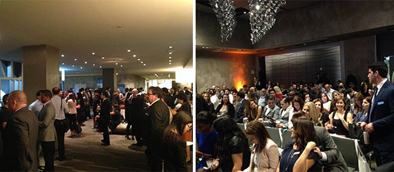 Roughly 500 real estate professionals gathered at the W Fort Lauderdale for ISG's presentation