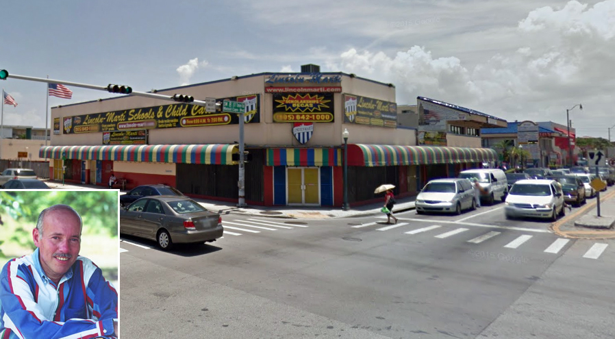 Lincoln-Mart school at 2700 Southwest Eighth Street in Little Havana and Demetrio Perez Jr