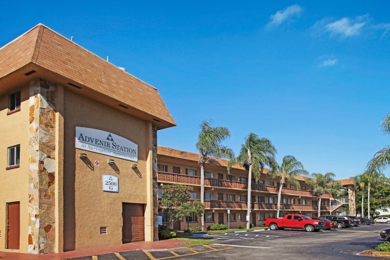 The apartments at 2300 Springdale Boulevard in Palm Springs