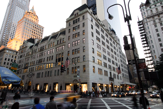 Bergdorf Goodman's Fifth Avenue location has been "calendared" by the LPC since 1970.