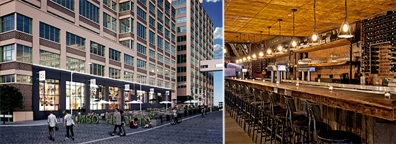 Dumbo Heights rendering and Randolph Beer at 343 Broome Street in Little Italy