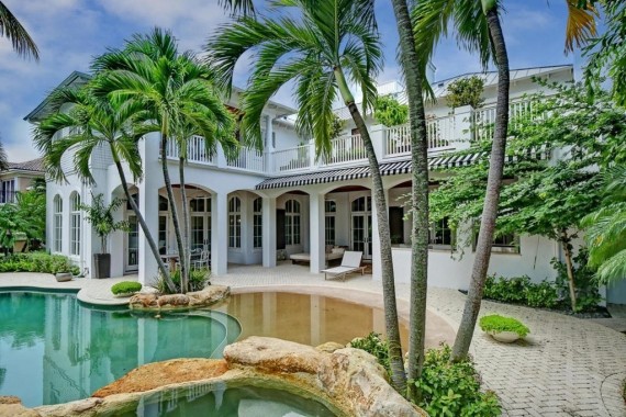 The Boca Raton mansion at 1720 Sable Palms Drive