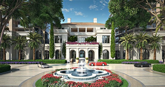Amenities villa at the Estates at Acqualina (Credit: ArX Solutions)