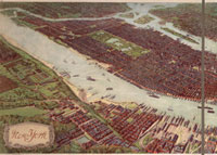 Check out this incredibly detailed illustration of turn-of-the-century Manhattan