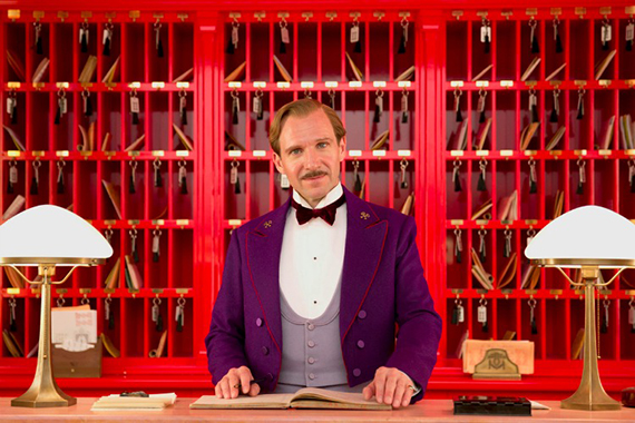 Ralph Fiennes in "The Grand Budapest Hotel" (credit: Fox Searchlight) 