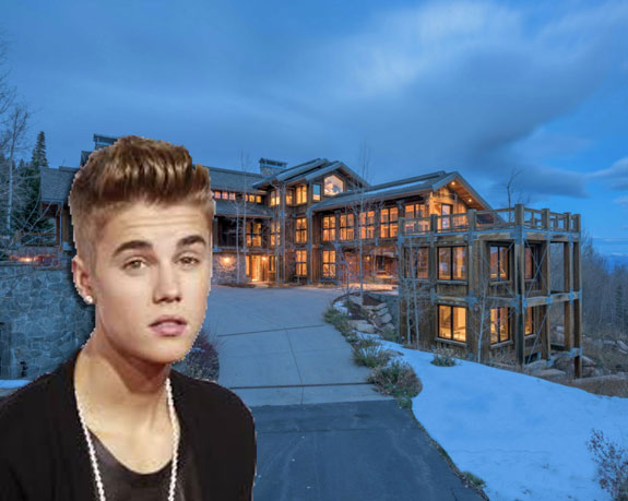 Justin Bieber and 72 White Pine Canyon Road
