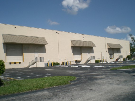 The warehouses at 2301 Stirling Road