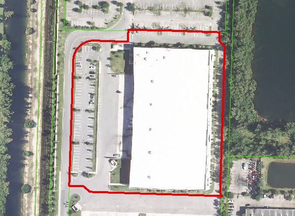 The warehouse at 601 North 103rd Avenue in Royal Palm Beach
