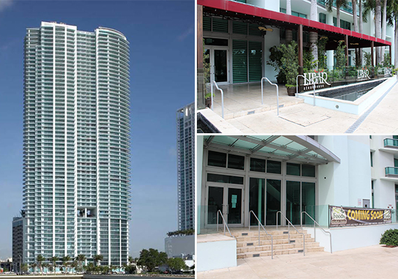 Restaurant and retail space at 900 Biscayne