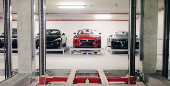 The BrickellHouse RoboticValet parking garage