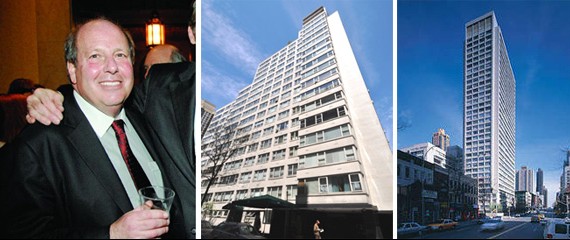 From left: Jeffrey Feil, Clermont York at 445 East 80th Street, and the Clermont at 444 East 82nd Street on the Upper East Side