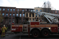 Man dies in Bed-Stuy apartment fire