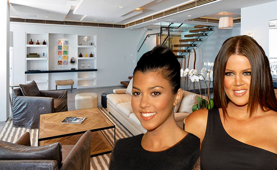 Kourtney & Khloe and the penthouse at the Hilton Bentley