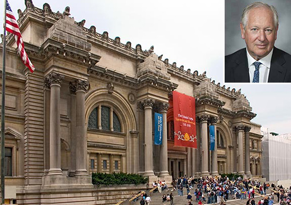 The Metropolitan Museum of Art on the Upper East Side (inset: Daniel Brodsky)