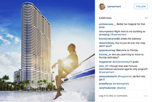 Serhant announced the listing on Instagram this week