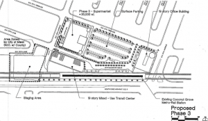 A sample site plan for the property