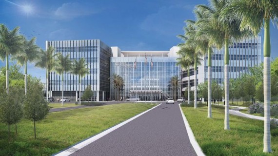 A rendering of the Center for Intelligent Buildings, which nabbed county approval in 2015