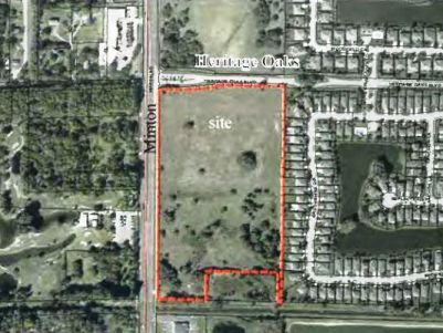 Apartment project site in West Melbourne (Credit: Florida Today)