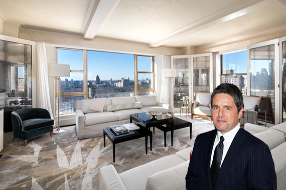 Brad Grey and his apartment at the Carlyle hotel