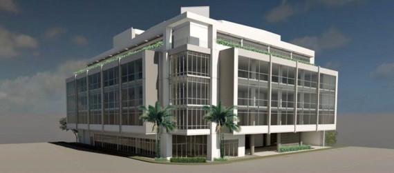 A rendering of Paragon and Oxford's medical office project in South Miami