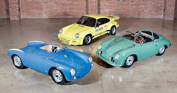 Three porsches that Jerry Seinfeld is selling