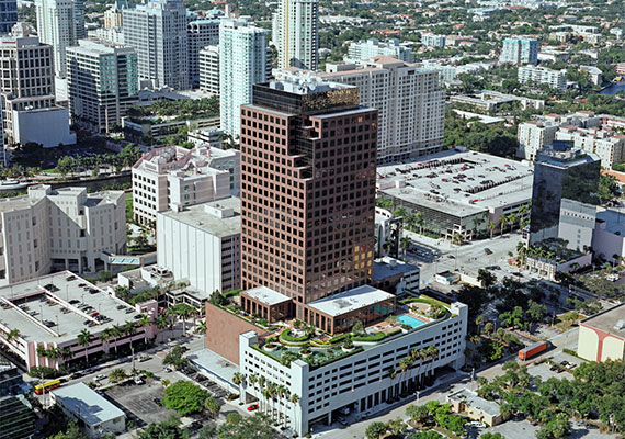 The 110 Tower office building in Fort Lauderdale