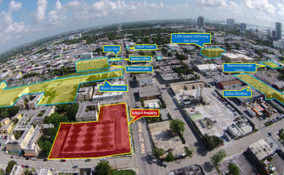 The Wynwood assemblage made up of two parcels
