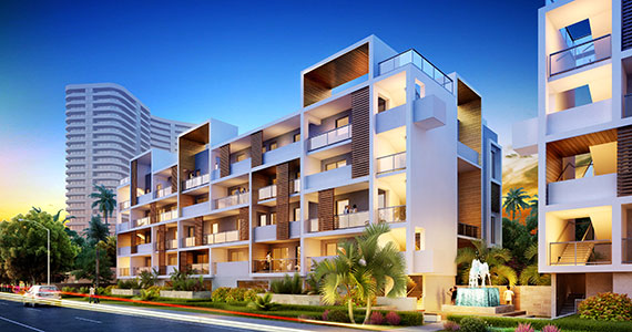 A rendering of the 24-unit condo project in Fort Lauderdale