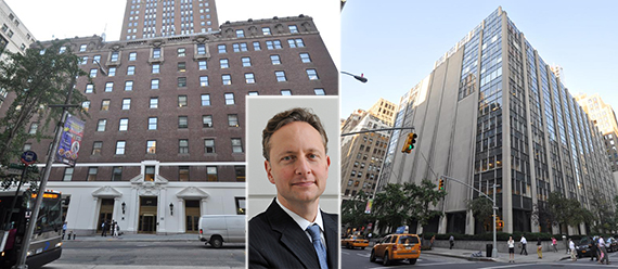 200 Madison Avenue and 63 Madison Avenue in Midtown South (inset: Jamestown's Matt Bronfman)