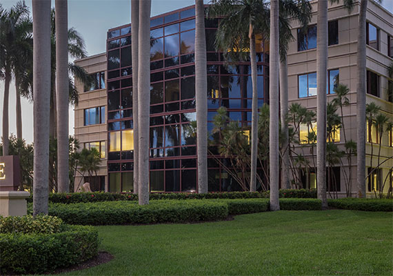 The offices at 800 Fairway Drive in Deerfield Beach