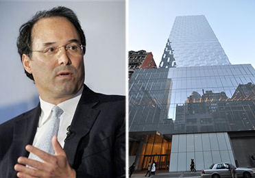 From left: Gary Barnett and the International Gem Tower at 50 West 47th Street