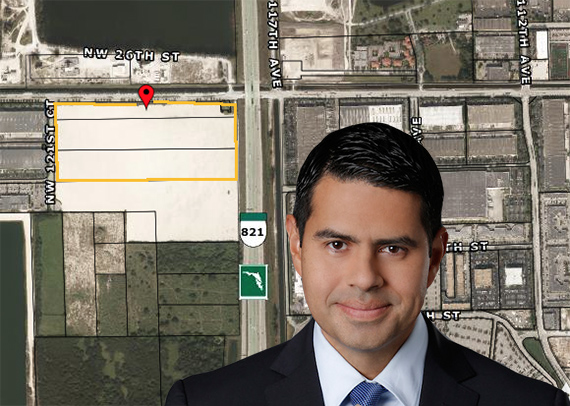 Land that sold at Beacon Lakes and Cesar Conde, chairman of NBCUniversal International Group and NBCUniversal Telemundo Enterprises