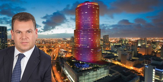 Eric Groffman and the 47-story Miami Tower