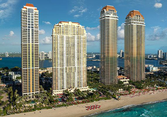Rendering of the Estates at Acqualina project in Sunny Isles Beach
