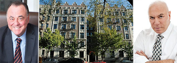 From left: Stephen Siegel, 211-217 Central Park North and Maurice Mann (credit: STUDIO SCRIVO)